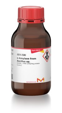 α-淀粉酶 来源于芽孢杆菌 属 powder, &#8805;400&#160;units/mg protein (Lowry)