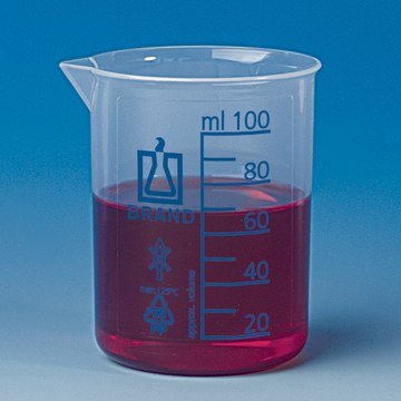 BRAND&#174; PP beaker with spout, low form volume 2000&#160;mL