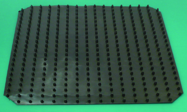 Dimpled mat for BenchBlotter&#8482; 2D platform rocker