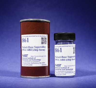 Nickel-based superalloy NIST&#174; SRM&#174; 861