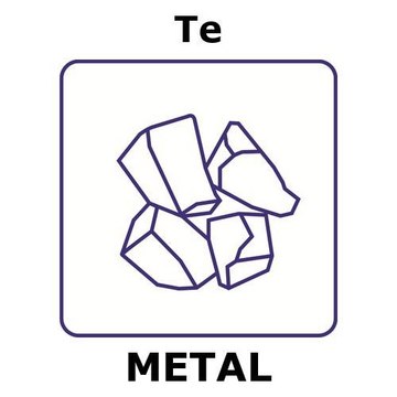 Tellurium lump, 25&#160;mm max. lump size, weight 500&#160;g, purity 99.95%