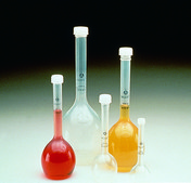 Nalgene® volumetric flask volume 1,000 mL, accuracy: 0.6 mL, transparent polymethylpentene