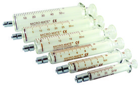 Micro-Mate® interchangeable hypodermic syringes capacity 2 mL, tip style, needle-lock Luer