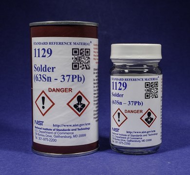 Solder NIST&#174; SRM&#174; 1129, 63Sn - 37Pb