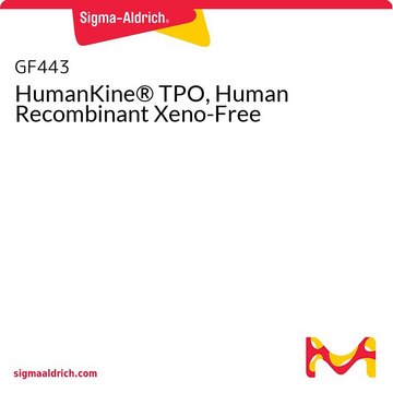 HumanKine® TPO, Human Recombinant Xeno-Free