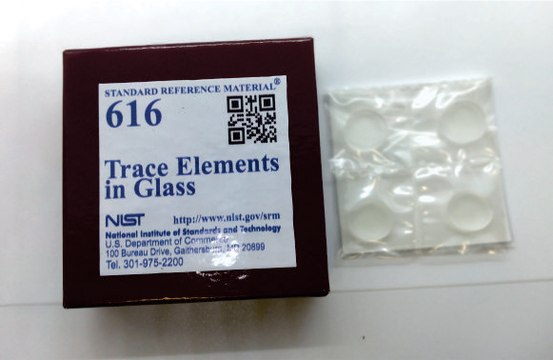 Trace elements in glass NIST&#174; SRM&#174; 616