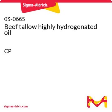 Beef tallow highly hydrogenated oil CP