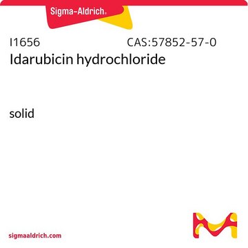 Idarubicin hydrochloride solid