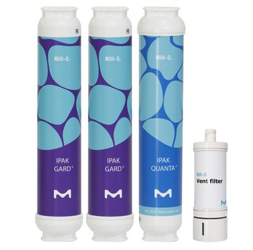 Milli-Q&#174; IQ 7010/15 Ultrapure Water Purification Kit For Milli-Q&#174; IQ 7010 and 7015 ultrapure water systems. This product replaces IQ70XXPKT1.