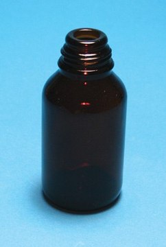 Sure/Seal&#8482; bottles capacity 125&#160;mL, amber plastic-coated glass