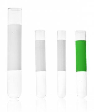 KIMBLE&#174; Mark-M&#8482; rimless culture tube with white marking spot round bottom borosilicate glass, tube diam. × L (12&#160;mm) (75&#160;mm), non-sterile