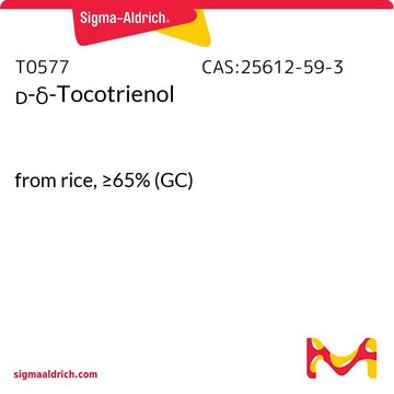 D-&#948;-Tocotrienol from rice, &#8805;65% (GC)