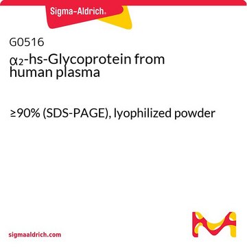 &#945;2-hs-Glycoprotein 来源于人类血浆 &#8805;90% (SDS-PAGE), lyophilized powder