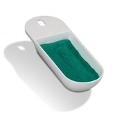 SP Bel-Art® Sterileware™ Sampling Scoop white polystyrene, bowl capacity 63 mL (2 oz), sterile, pack of 50 ea (individually wrapped)