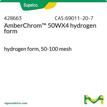 AmberChrom&#8482; 50WX4 hydrogen form hydrogen form, 50-100&#160;mesh