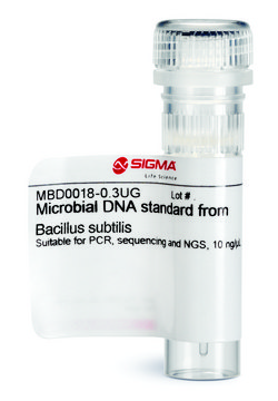 Microbial DNA standard from Bacillus subtilis Suitable for PCR, Sequencing and NGS, 10&#160;ng/&#956;L