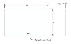 Grace Bio-Labs HybriSlip™ hybridization cover L × W × thickness 24 mm × 40 mm × 0.25 mm, pkg of 1000 ea