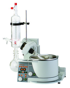 Heidolph Rotary Evaporator, Laborota 4003 diagonal condenser G1, glass