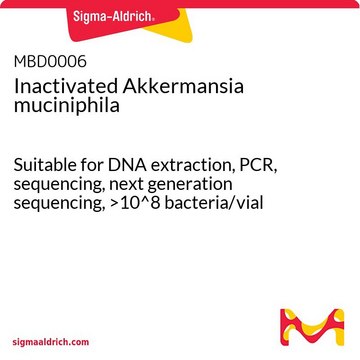 Inactivated Akkermansia muciniphila Suitable for DNA extraction, PCR, sequencing, next generation sequencing, &gt;10^8 bacteria/vial