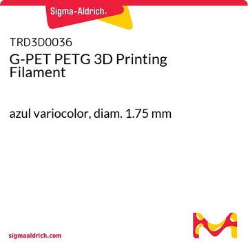 G-PET PETG 3D Printing Filament azul variocolor, diam. 1.75&#160;mm