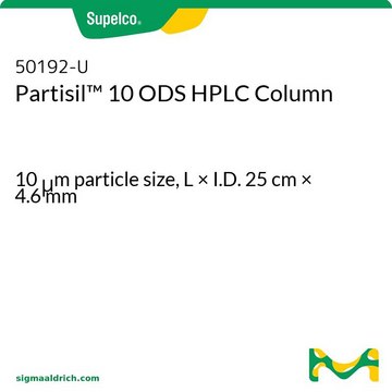 Partisil&#8482; 10 ODS HPLC Column 10&#160;&#956;m particle size, L × I.D. 25&#160;cm × 4.6&#160;mm