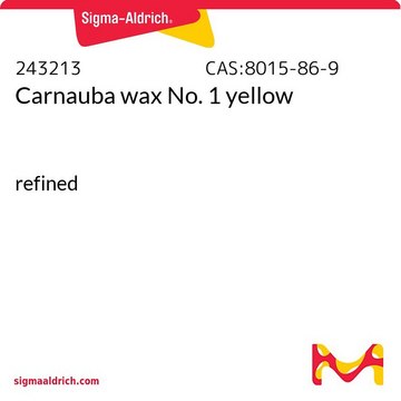 Carnauba wax No. 1 yellow refined