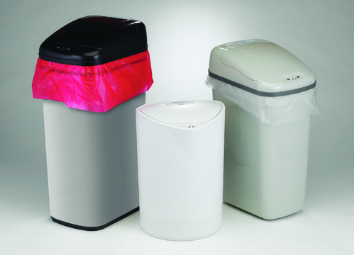 Scienceware&#174; Touch Free&#8482; automatic waste can plastic, capacity 7.3&#160;gal