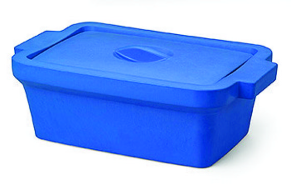 Corning&#174; Ice Pan, rectangular with lid midi, capacity 4L, blue