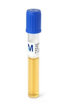 胰蛋白胨大豆肉汤，EP+USP 3080r-100p标准 tube capacity × filling volume 17&#160;mL × 9&#160;mL, closure type, blue screw cap with 2 loci, box of 100&#160;tubes