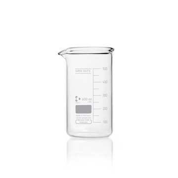 DURAN&#174; Super duty high form beaker with spout glass, capacity (600&#160;mL)