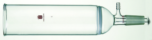 Synthware&#8482; chromatography column with vacuum connection and fritted disk joint: ST/NS 24/40, O.D. × L 40&#160;mm × 300&#160;mm, Disc porosity: coarse