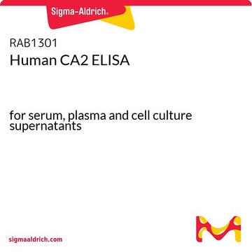 人CA2 ELISA for serum, plasma and cell culture supernatants