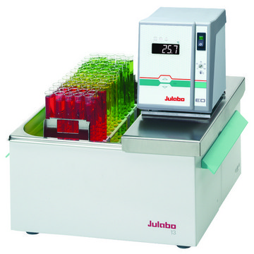 Julabo&#174; open circulating baths, E models ED-13, AC/DC input 230 V AC, volume 13&#160;L, temp. range 20-100 °C