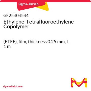 Ethylene-Tetrafluoroethylene Copolymer (ETFE), film, thickness 0.25&#160;mm, L 1&#160;m