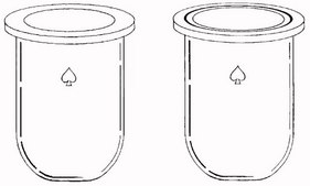 Ace flat-bottom reaction flasks w/o O-ring groove, capacity 1,000 mL