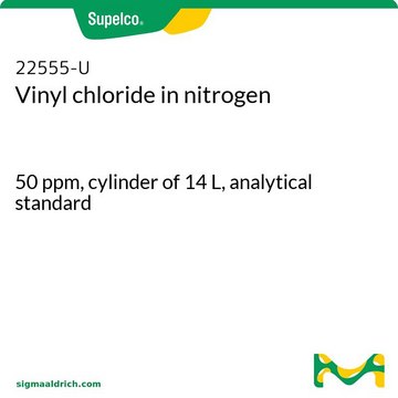 氮气中的氯乙烯 50&#160;ppm, cylinder of 14&#160;L, analytical standard