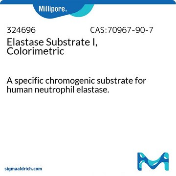 Elastase Substrate I, Colorimetric A specific chromogenic substrate for human neutrophil elastase.