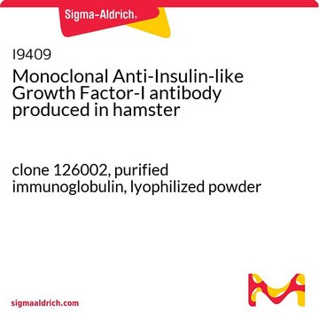 抗-胰岛素样生长因子-I单克隆抗体 仓鼠抗 clone 126002, purified immunoglobulin, lyophilized powder