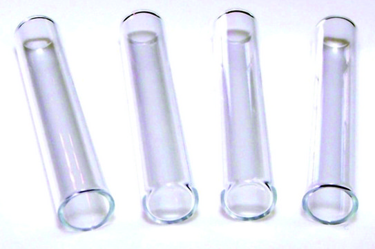 Certified glass inserts for 12 x 32 mm, large opening vials volume 0.35&#160;mL, clear glass insert (flat bottom), O.D. × H 6&#160;mm × 31&#160;mm, pkg of 100&#160;ea