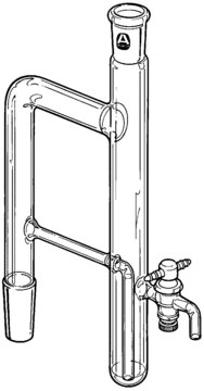 Aldrich&#174; modified Dean-Stark trap reservoir capacity 35&#160;mL, Joints: ST/NS 24/40 (2)