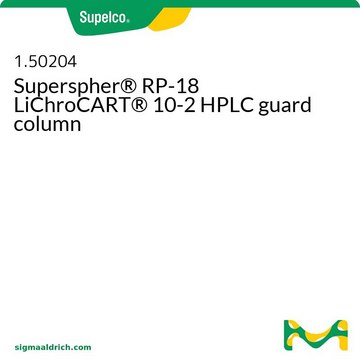 Superspher&#174; RP-18 LiChroCART&#8482; 10-2 HPLC guard column