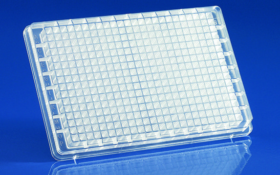 BRAND&#174; microplate BRANDplates&#174;, cellGrade Plus size 96&#160;wells, size 330&#160;&#956;L, flat bottom, black, with transparent bottom