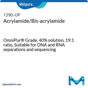 Acrylamide/Bis-acrylamide OmniPur&#174; Grade, 40% solution, 19:1 ratio, Suitable for DNA and RNA separations and sequencing