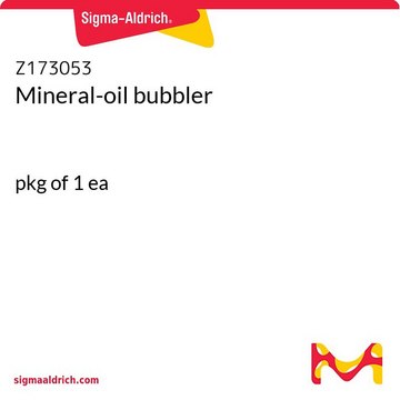 Mineral-oil bubbler pkg of 1&#160;ea