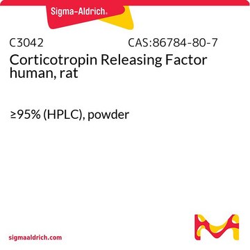 Corticotropin Releasing Factor human, rat &#8805;95% (HPLC), powder