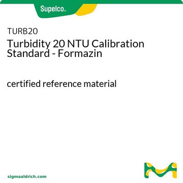 Turbidity 20 NTU Calibration Standard - Formazin certified reference material