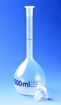 BRAND&#174; volumetric flask, PMP volume 250&#160;mL, accuracy: 0.30&#160;mL