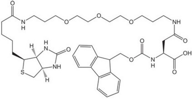 Fmoc-Asp(biotinyl-PEG)-OH Novabiochem&#174;