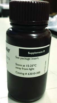 Supplement D, SimPlate&#174; BioControl, For use with SimPlate Yeast &amp; Mold Color Indicator