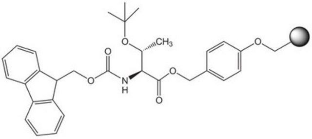 Fmoc-Thr(tBu)-Wang resin (100-200 mesh) Novabiochem&#174;